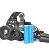 Bright Zoomable LED Headlamp Flashlight